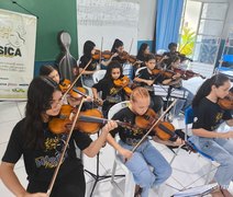 Primeira orquestra exclusivamente feminina de AL estreia em Taquarana