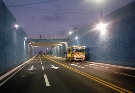 Prefeitura conclui sinalização horizontal na Afrânio Lages