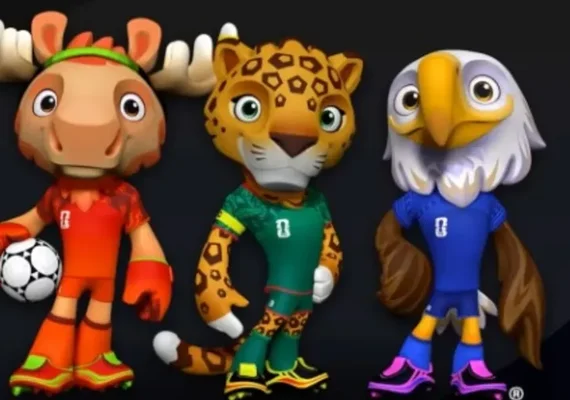 Mascotes da Copa do Mundo 2026 são divulgados pela Fifa