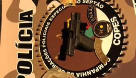 PM registra apreensão de armas e drogas