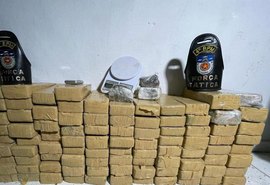 PM apreende 100 quilos de maconha no Clima Bom