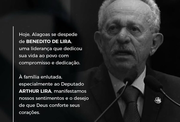 Prefeito de Tapera presta suas homenagens a família de Benedito de Lira