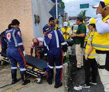 Ronda no Bairro socorre feridos em acidente entre motos no Benedito Bentes