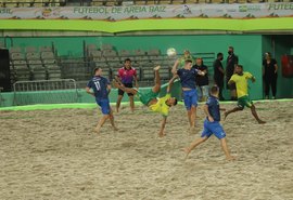 Brasil e México encerram 1ª fase do Mundial de Futebol de Areia Raiz