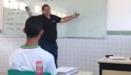 Empatia: professor do IFAL viraliza nas redes ao dar aula em silêncio para não acordar filha de aluna