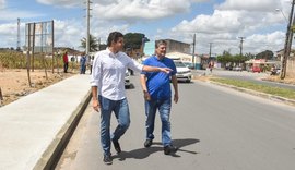 Nova Maceió: Prefeito vistoria Av. Humberto Gomes de Barros