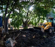 Mais de 11 mil toneladas de resíduos são retiradas de canais de Maceió