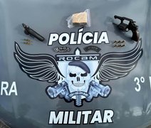 PM-AL apreende armas, drogas e recupera celular em Arapiraca