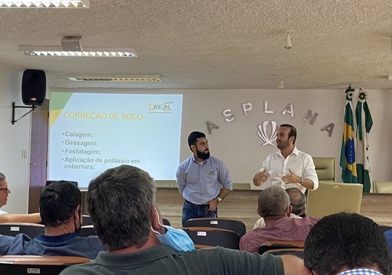 Asplana promove palestra sobre correção de solo