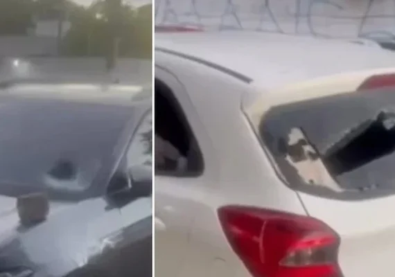 PCAL apura depredação de veículos após jogo entre ASA e CRB em Arapiraca