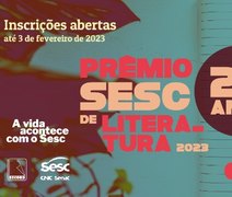 Prêmio Sesc de Literatura abre inscrições; confira o regulamento