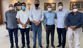 Renan Filho participa de reunião com vice-presidente nacional do PT