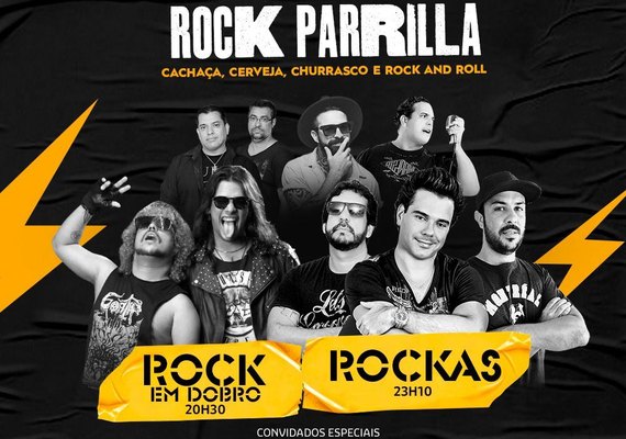 Festival Rock Parrilla reúne Rockas e Rock em Dobro nesta sexta-feira (25), em Maceió