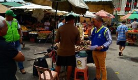 Ambulantes do bairro da Levada recebem comunicado sobre desocupação