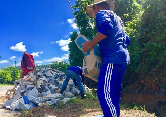 Secretaria de Infraestrutura inicia obra para recuperação em Fernão Velho