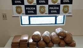 Polícia Civil prende dois homens acusados de tráfico de drogas