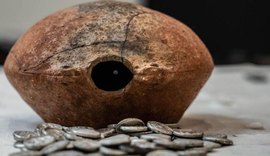 Arqueólogos encontram raro conjunto de denários romanos em Halle