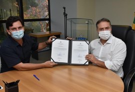Governador assina ordem de serviço para construção de creche e CISP em Coruripe
