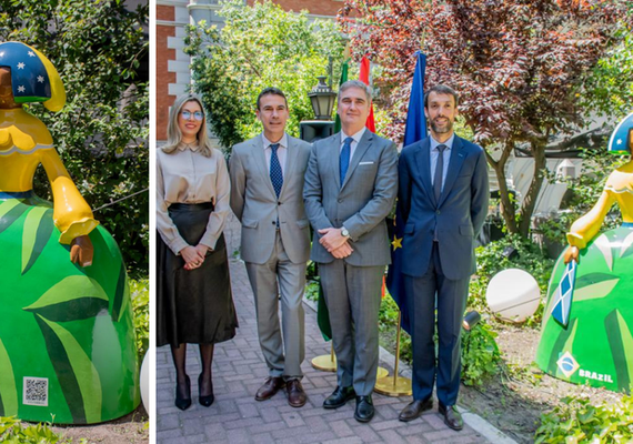 Um pedaço do Brasil em Madri