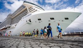 Maior cruzeiro a navegar em águas brasileiras chega em Maceió nesta terça-feira (3)