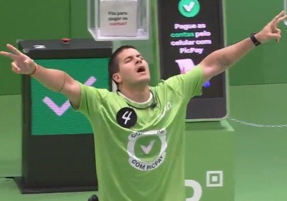 Pela segunda vez Arthur Aguiar vence a Prova do Anjo