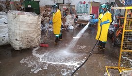 Alagoas: Cooperativas seguem orientações de saúde e higienização nos galpões