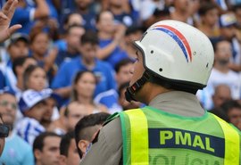 Com segurança reforçada clássico CRB x CSA conta com mais de 200 policiais
