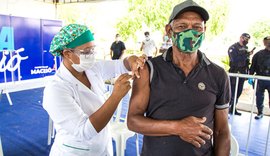 Segunda dose da Coronavac é aplicada em apenas um ponto de vacinação de Maceió