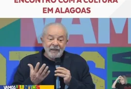 “A cultura é revolucionária e causa medo à elite brasileira” diz Lula em Maceió