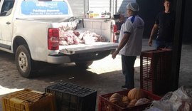 Vigilância Sanitária apreende 150 kg de carne no Canaã