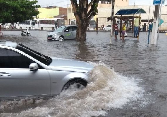 Municípios alagoanos seguem em alerta por alto volume de chuvas