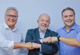 Renan Filho e senador Renan Calheiros visitam Lula e projetam alianças