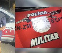 Homem ligado ao PCC é preso com armas em São Luís do Quitunde