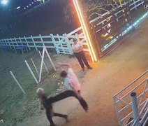 VÍDEO: influenciadores protagonizam briga com direito a voadora no Rancho do Maia