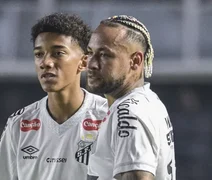 Robinho Jr. pode rescindir com o Santos após confusão com Neymar