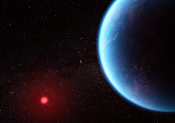 James Webb detecta nuvens de areia em exoplaneta gigante