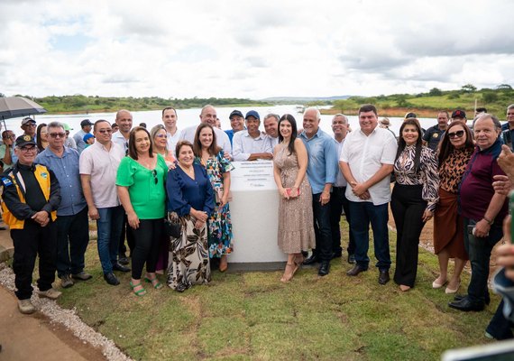 Represa Isnaldo Bulhões é inaugurada em Santana do Ipanema