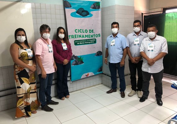 Ibateguara participa de treinamento da SEMARH para membros de Comitês de Bacia Hidrográfica