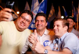 Rui Palmeira e Arthur Albuquerque iniciam campanha nas Nações Unidas e nas ruas da Santa Lúcia em Maceió