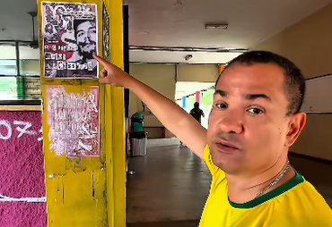 Flávio da Federal publica vídeo sobre suposta invasão em bloco da Ufal