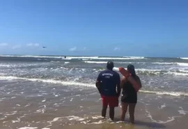 Corpo de Bombeiros retoma busca por criança desaparecida no Pontal do Peba