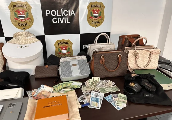 Operação apreende carro de R$ 500 mil e itens de luxo de influenciadora