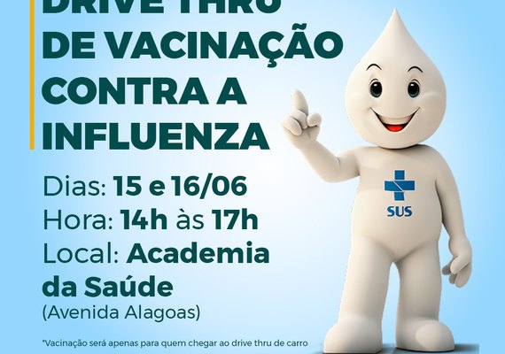 SMS Palmeira dos Índios realiza drive thru de vacinação na próxima semana