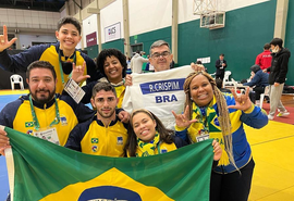 Rômulo Crispim conquista primeira medalha do Brasil na Surdolimpíada