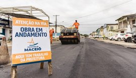 Prefeitura de Maceió pavimenta mais de 50 km de vias