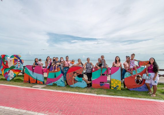 Mulheres assistidas pelo Cras Cidade Sorriso visitam pontos turísticos na orla