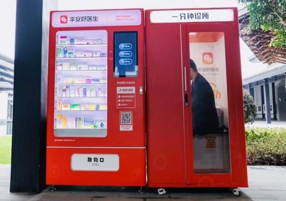China instala 2.200 quiosques de saúde com IA para consultas rápidas e baratas
