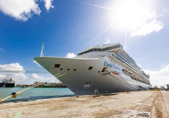 Maceió registra maior temporada de cruzeiros da história com 35 escalas no Porto de Jaraguá