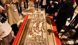 Esqueleto de São Francisco de Assis é exposto pela primeira vez