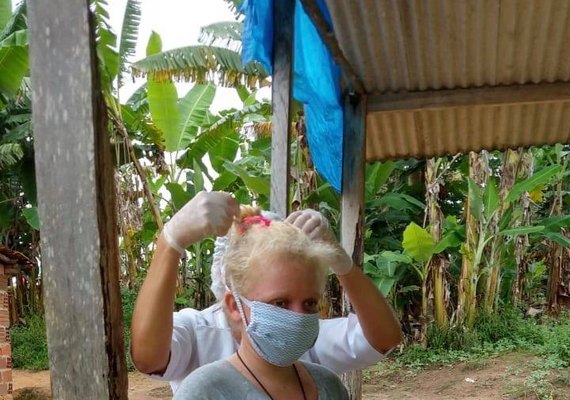 Saúde de Santana do Mundaú inicia distribuição de máscaras a grupos em vulnerabilidade social